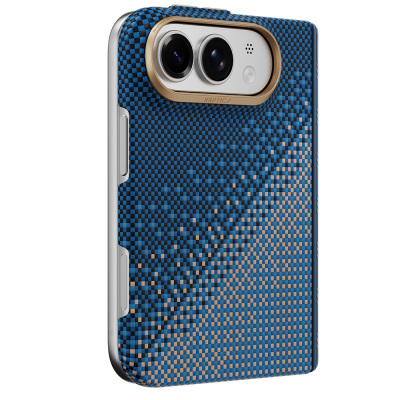 Apple iPhone Duo (Fold) Case M-safe Charging Enabled Raptic Aramid SkinPro Serenity Series Cover - 5