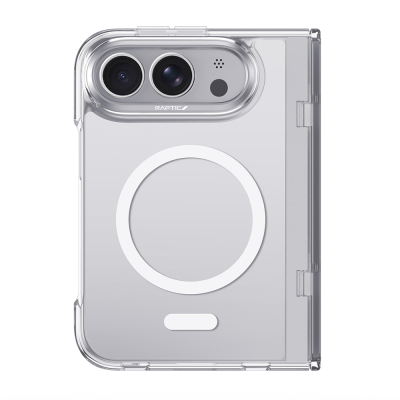 Apple iPhone Duo (Fold) Case M-Safe Charging Feature Raptic Air Clear Series Airbag Cover - 1