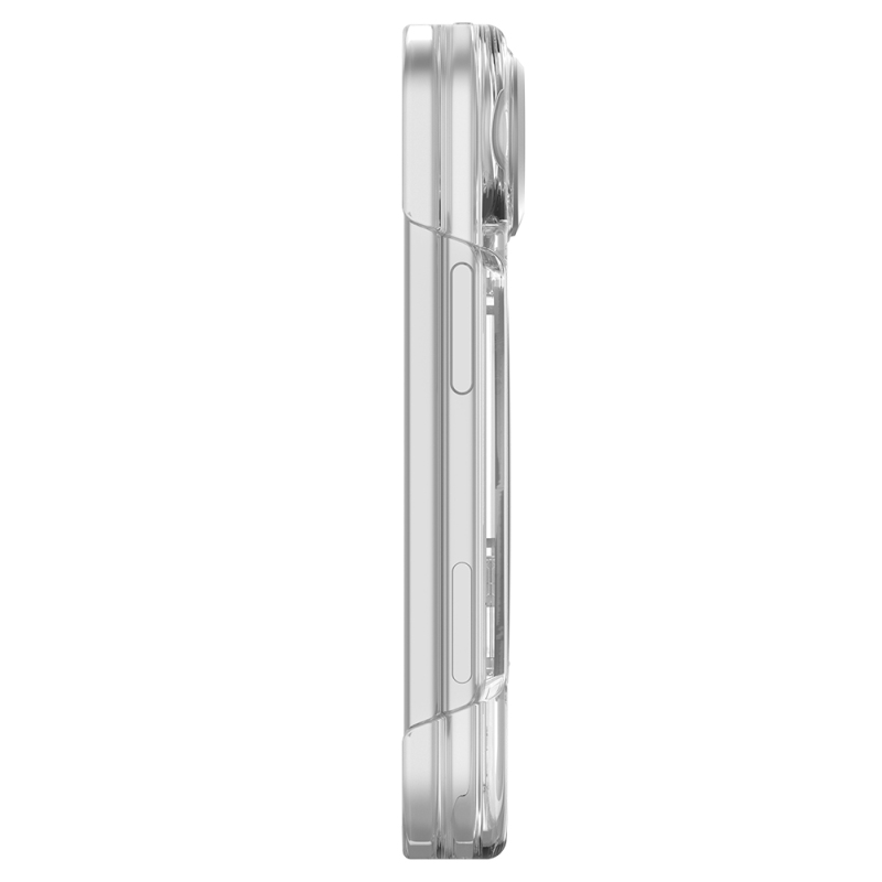 Apple iPhone Duo (Fold) Kılıf M-Safe Şarj Özellikli Raptic Air Clear Serisi Airbagli Kapak - 2