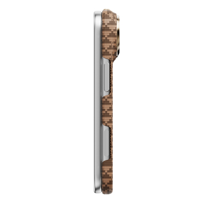 Apple iPhone Duo (Fold) Kılıf M-safe Şarj Özellikli Raptic Aramid SkinPro Origin Serisi Karbon Kapak - 4
