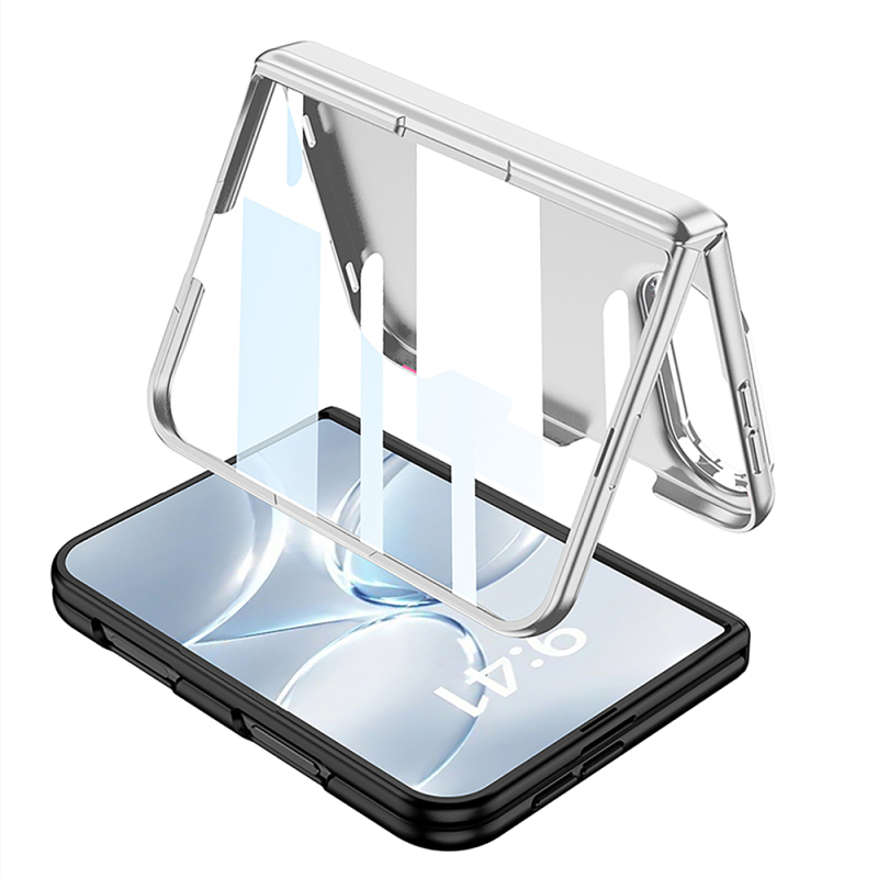 Apple iPhone Duo Kılıf M-safe Şarj Özellikli Zore Kıpta KPT-07 Ring Standlı Sert PC Kapak - 3