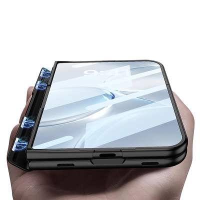 Apple iPhone Duo Kılıf M-safe Şarj Özellikli Zore Kıpta KPT-14 Sert PC Kapak - 3