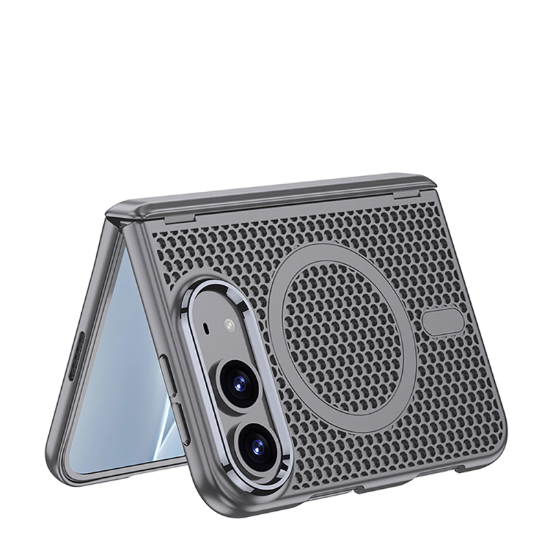 Apple iPhone Duo Kılıf M-safe Şarj Özellikli Zore Kıpta KPT-15 Sert PC Kapak - 8