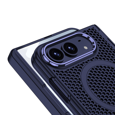 Apple iPhone Duo Kılıf M-safe Şarj Özellikli Zore Kıpta KPT-15 Sert PC Kapak - 10