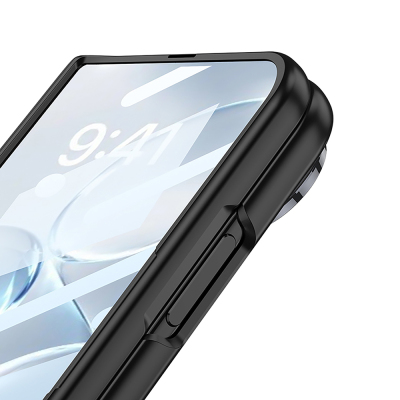 Apple iPhone Duo Kılıf M-safe Şarj Özellikli Zore Kıpta KPT-15 Sert PC Kapak - 11