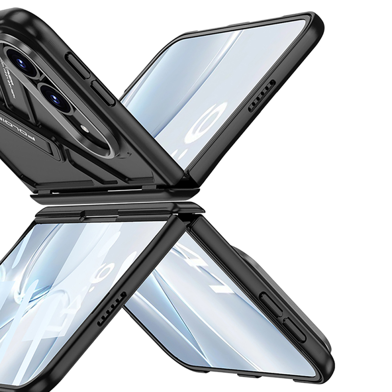 Apple iPhone Duo Kılıf M-safe Şarj Özellikli Zore Kıpta KPT-15 Sert PC Kapak - 14