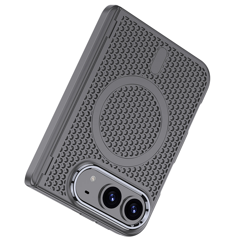 Apple iPhone Duo Kılıf M-safe Şarj Özellikli Zore Kıpta KPT-15 Sert PC Kapak - 9