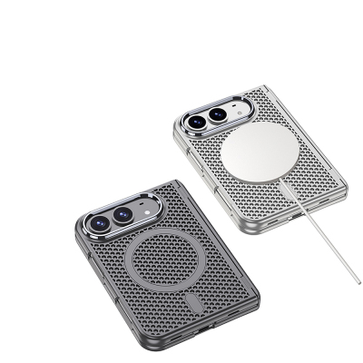 Apple iPhone Duo Kılıf M-safe Şarj Özellikli Zore Kıpta KPT-15 Sert PC Kapak - 15