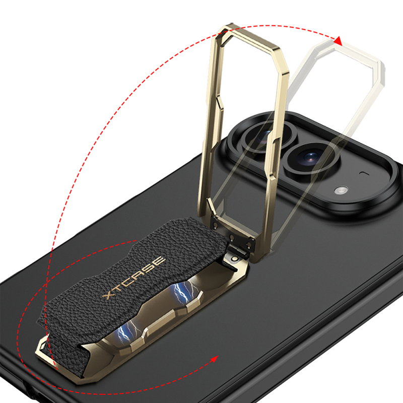 Apple iPhone Duo Kılıf Zore Kıpta KPT-03 Sert PC Kapak - 4