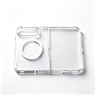 Apple iPhone Duo Kılıf Zore M-safe Şarj Özellikli Şeffaf Kamera Çerçeveli Porto Kapak - 3