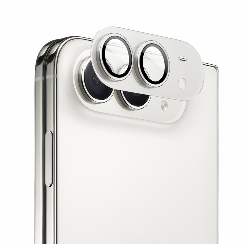 Apple iPhone Duo Mohseven Aluminum Trimmed Sapphire Anti-Reflective Camera Lens Protector - 4