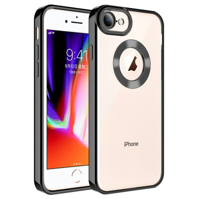 Apple iPhone SE 2020 Case Camera Protected Zore Omega Cover With Logo - 1