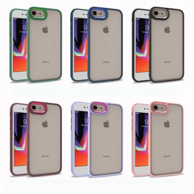 Apple iPhone SE 2020 Case Zore Flora Cover - 2