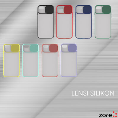 Apple iPhone SE 2020 Kılıf Zore Lensi Kapak - 3