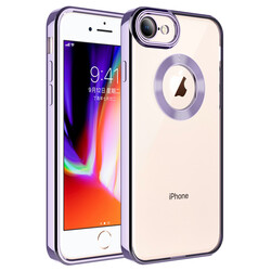 Apple iPhone SE 2022 Case Camera Protected Zore Omega Cover With Logo - 4