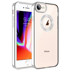 Apple iPhone SE 2022 Case Camera Protected Zore Omega Cover With Logo - 9