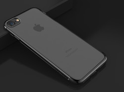 Apple iPhone SE 2022 Case Zore Dört Köşeli Lazer Silicon Cover - 5