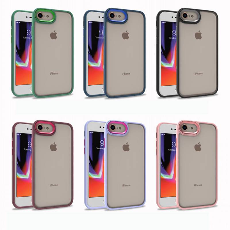 Apple iPhone SE 2022 Case Zore Flora Cover - 2