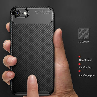 Apple iPhone SE 2022 Case Zore Negro Silicon Cover - 6