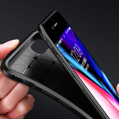 Apple iPhone SE 2022 Case Zore Negro Silicon Cover - 7