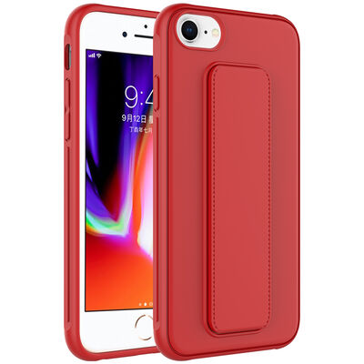 Apple iPhone SE 2022 Case Zore Qstand Cover - 8