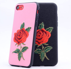 Apple iPhone SE 2022 Case Zore Rose Cover - 4