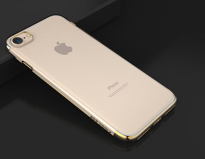 Apple iPhone SE 2022 Kılıf Zore Dört Köşeli Lazer Silikon Kapak - 6