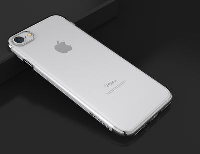 Apple iPhone SE 2022 Kılıf Zore Dört Köşeli Lazer Silikon Kapak - 10