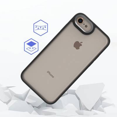 Apple iPhone SE 2022 Kılıf Zore Flora Kapak - 4