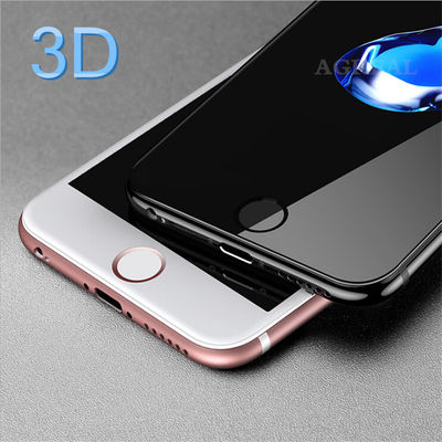 Apple iPhone SE 2022 Zore 3D Latte Glass Screen Protector - 10