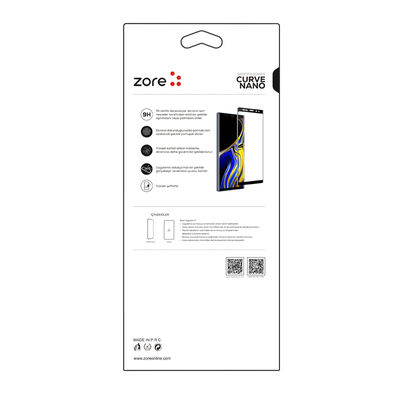 Apple iPhone SE 2022 Zore 3D Short Curve Nano Screen Protector - 2