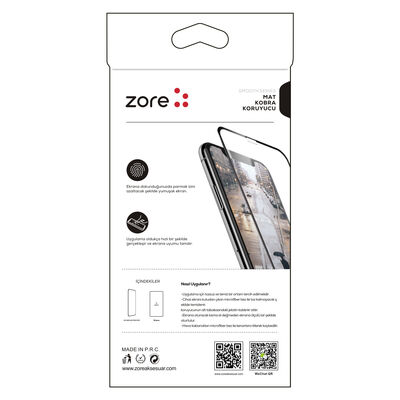 Apple iPhone SE 2022 Zore Mat Kobra Ekran Koruyucu - 2