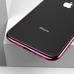 Apple iPhone X Benks Magic Glitz Ultra-Thin Transparent Protective Soft Kapak - 2