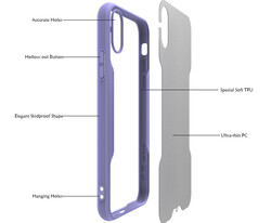 Apple iPhone X Case Zore Parfe Cover - 4