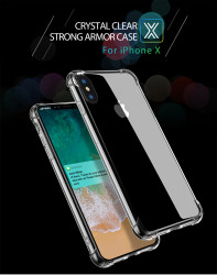 Apple iPhone X Kılıf Zore Nitro Anti Shock Silikon - 4