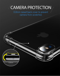 Apple iPhone X Kılıf Zore Nitro Anti Shock Silikon - 7