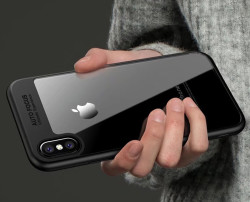 Apple iPhone X Kılıf Zore Buttom Kapak - 3
