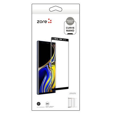 Apple iPhone X Zore 3D Short Curve Nano Ekran Koruyucu - 3