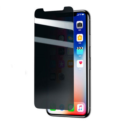 Apple iPhone X Zore Rica Premium Privacy Tempered Glass Screen Protector - 1