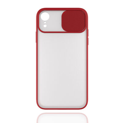 Apple iPhone XR 6.1 Case Zore Lensi Cover - 5