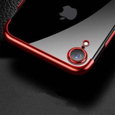 Apple iPhone XR 6.1 Kılıf Zore Dört Köşeli Lazer Silikon Kapak - 4