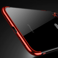 Apple iPhone XR 6.1 Kılıf Zore Dört Köşeli Lazer Silikon Kapak - 9