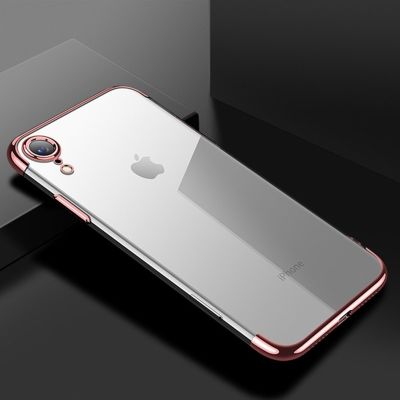 Apple iPhone XR 6.1 Kılıf Zore Dört Köşeli Lazer Silikon Kapak - 15