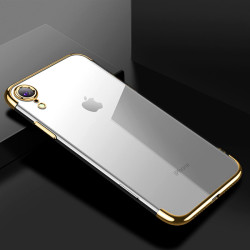 Apple iPhone XR 6.1 Kılıf Zore Dört Köşeli Lazer Silikon Kapak - 17