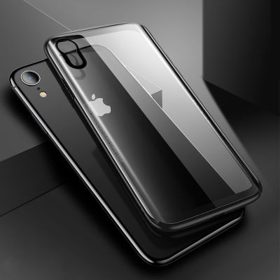 Apple iPhone XR 6.1 Kılıf Zore Eğimli Craft Cam Kapak - 7
