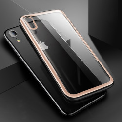 Apple iPhone XR 6.1 Kılıf Zore Eğimli Craft Cam Kapak - 1