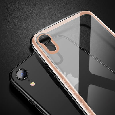 Apple iPhone XR 6.1 Kılıf Zore Eğimli Craft Cam Kapak - 14