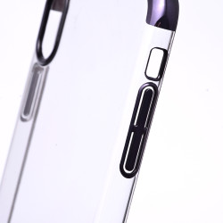 Apple iPhone XR 6.1 Kılıf Zore Tareks Şeffaf Kapak - 4