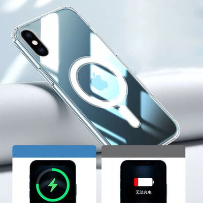 Apple iPhone XS 5.8 Case Zore Tacsafe Wireless Cover - 9