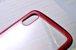 Apple iPhone XS 5.8 Kılıf Zore Eğimli Craft Cam Kapak - 5